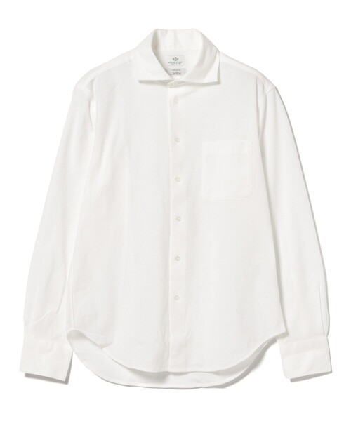 BEAMS HEART（ビームスハート）の「アルビニ カラミ カッタウェイカラー シャツ（シャツ/ブラウス・メンズ・ホワイト/ネイビー/サックスブルー・MEDIUM/SMALL/LARGE/X-LARGE）」の16枚目の写真