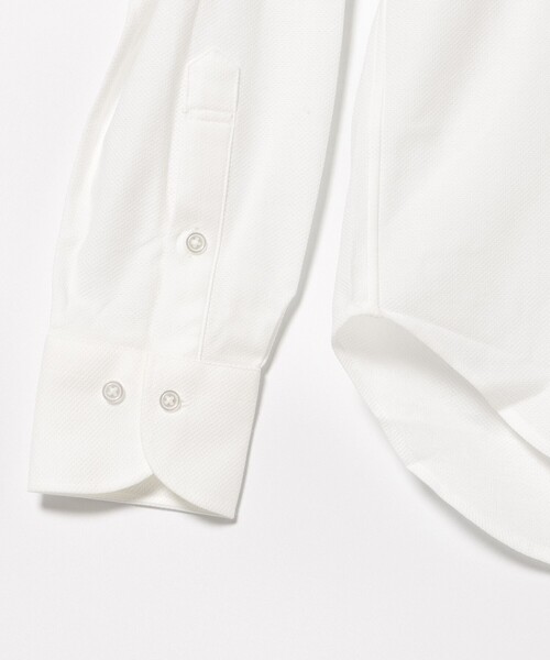 BEAMS HEART（ビームスハート）の「アルビニ カラミ カッタウェイカラー シャツ（シャツ/ブラウス・メンズ・ホワイト/ネイビー/サックスブルー・MEDIUM/SMALL/LARGE/X-LARGE）」の18枚目の写真