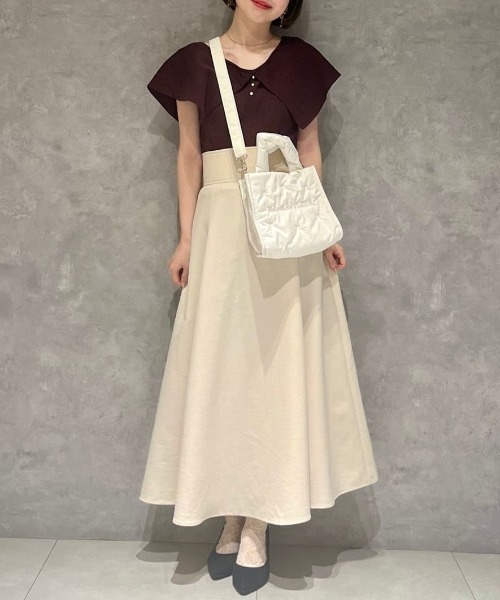 セール】リボン刺繍パファー2Wayトートバッグ（トートバッグ）｜Maison