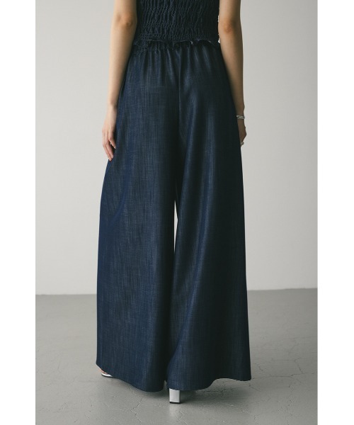 STYLEMIXER（スタイルミキサー）の「フロントタックワイドパンツ（その他パンツ・レディース・ライトブルー/インディゴブルー・SMALL/MEDIUM）」の18枚目の写真