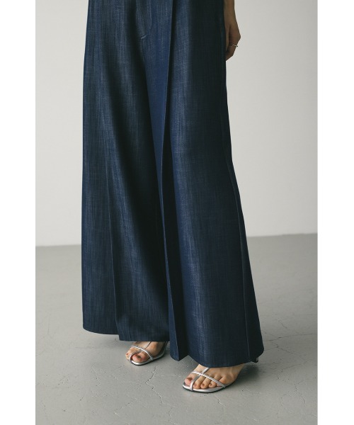 STYLEMIXER（スタイルミキサー）の「フロントタックワイドパンツ（その他パンツ・レディース・ライトブルー/インディゴブルー・SMALL/MEDIUM）」の21枚目の写真