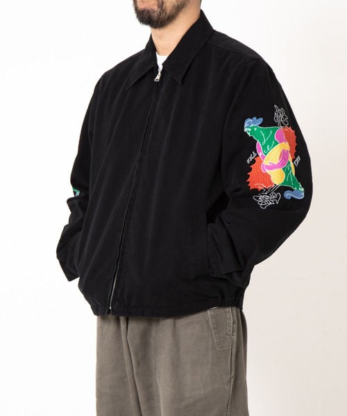 OTANIJUN Souvenir Jacket 袖刺繍（ブルゾン）｜TXA（ティーエックス
