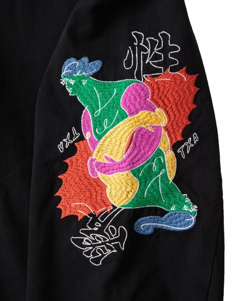 セール】OTANIJUN Souvenir Jacket 袖刺繍（ブルゾン）｜TXA（ティー