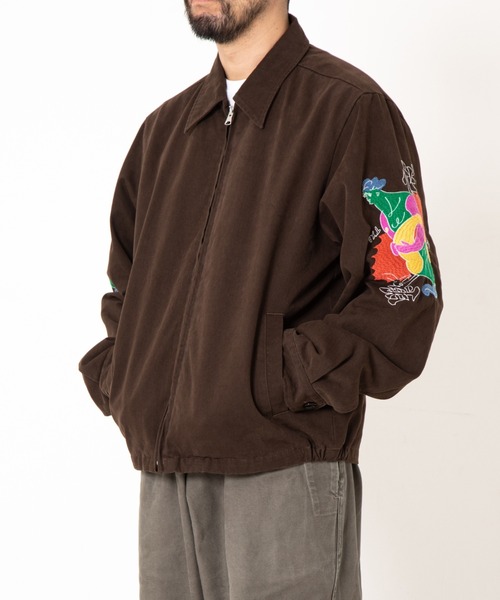 OTANIJUN Souvenir Jacket 袖刺繍（ブルゾン）｜TXA（ティーエックス