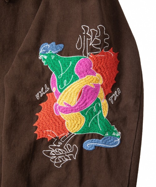 OTANIJUN Souvenir Jacket 袖刺繍（ブルゾン）｜TXA（ティーエックス