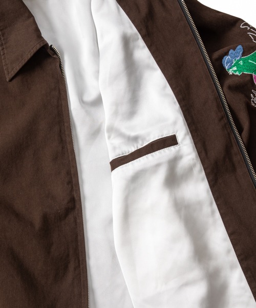 セール】OTANIJUN Souvenir Jacket 袖刺繍（ブルゾン）｜TXA（ティー