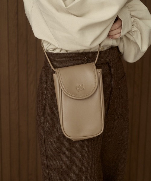 moi tytto（モイテュット）の「ロゴミニショルダーバッグ（ショルダーバッグ・レディース・ナチュラル/ブラウン/ベージュ・FREE）」の17枚目の写真