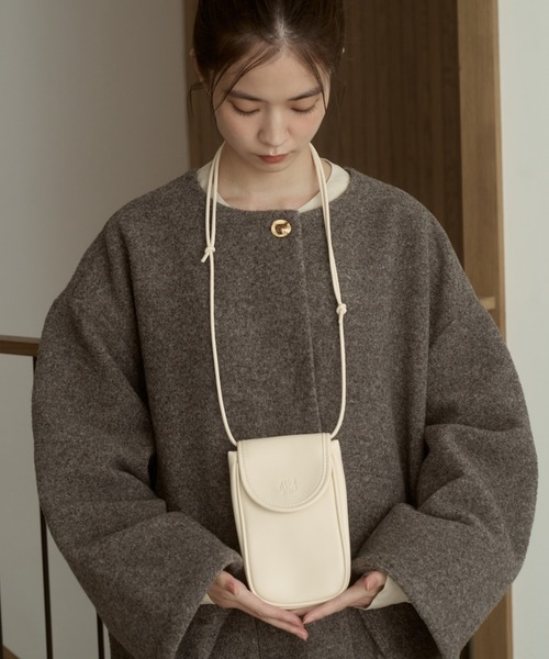 moi tytto（モイテュット）の「ロゴミニショルダーバッグ（ショルダーバッグ・レディース・ナチュラル/ブラウン/ベージュ・FREE）」の19枚目の写真