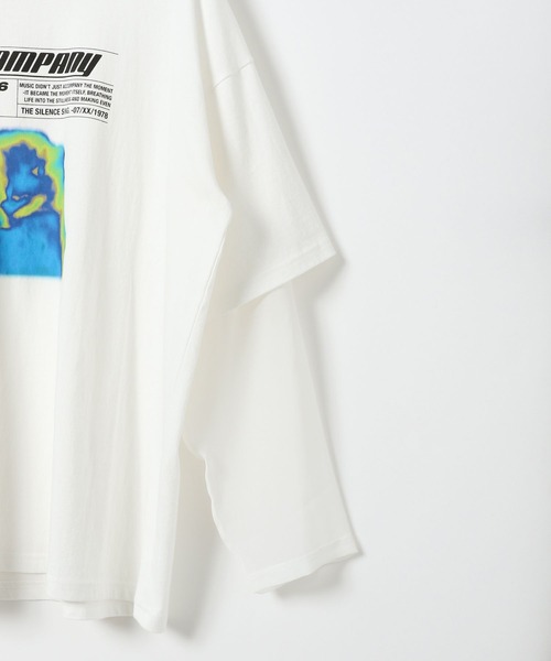 PBLIM(ページボーイリム)の「《UNISEX》シアーレイヤードキャットロンT(Tシャツ/カットソー・レディース・オフホワイト/チャコールグレー・FREE)」の18枚目の写真