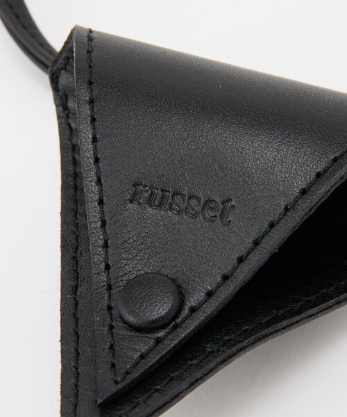 russet(ラシット)の「レザーメガネホルダー(チャーム・レディース・アイボリー/ブラック/ベージュ/ブルー系その他・FREE)」の10枚目の写真