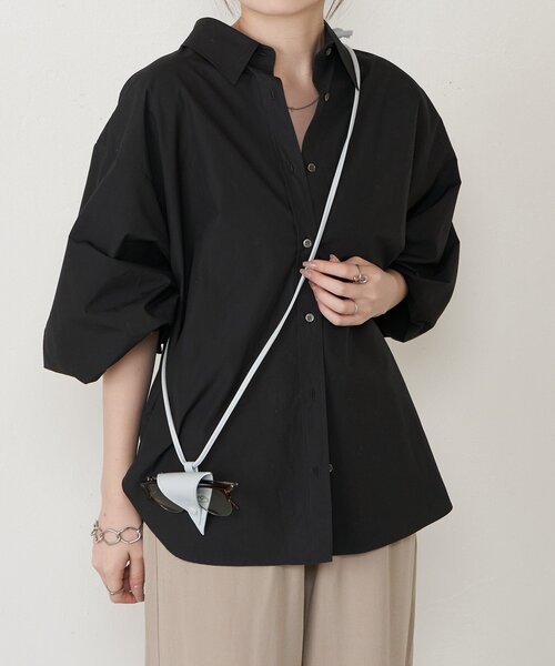 russet(ラシット)の「レザーメガネホルダー(チャーム・レディース・アイボリー/ブラック/ベージュ/ブルー系その他・FREE)」の19枚目の写真