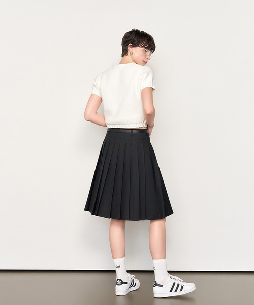 GENERAL IDEA（ジェネラルアイデア）の「GENERAL IDEA/ジェネラルアイディア bold cotton half knit 半袖ニット（ニット/セーター・レディース・ブルー/ホワイト/レッド・L/M/S）」の10枚目の写真