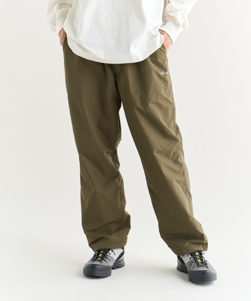 NANGA(ナンガ)の「WARM EASY PANTS/ウォーム イージーパンツ(その他パンツ・メンズ・ブラック/カーキ/モカ・S/M/L/XL)」の3枚目の写真