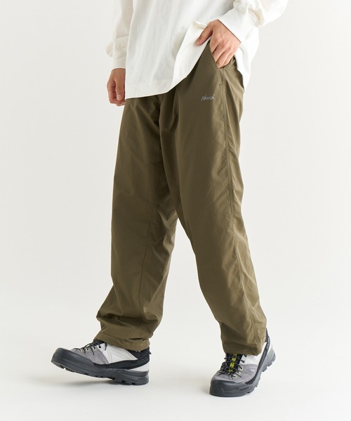 NANGA(ナンガ)の「WARM EASY PANTS/ウォーム イージーパンツ(その他パンツ・メンズ・ブラック/カーキ/モカ・S/M/L/XL)」の15枚目の写真