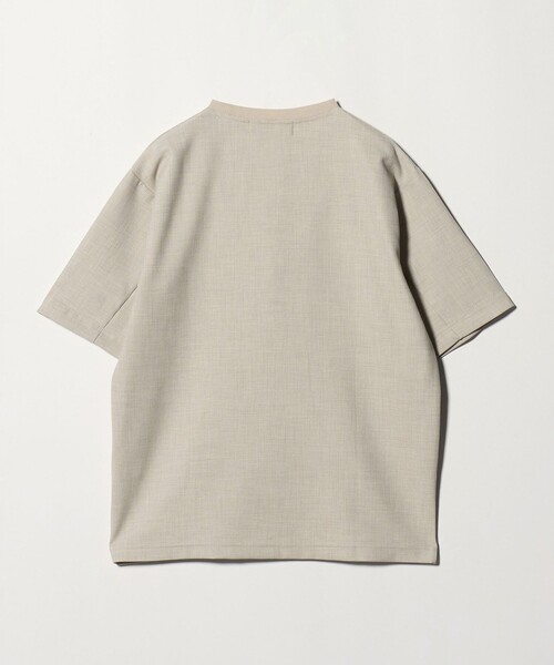 green label relaxing（グリーンレーベルリラクシング）の「KIVANC クルーネック Tシャツ -ストレッチ-（Tシャツ/カットソー・メンズ・ブラック/ベージュ/ナチュラル・S/L/XL/M）」の5枚目の写真