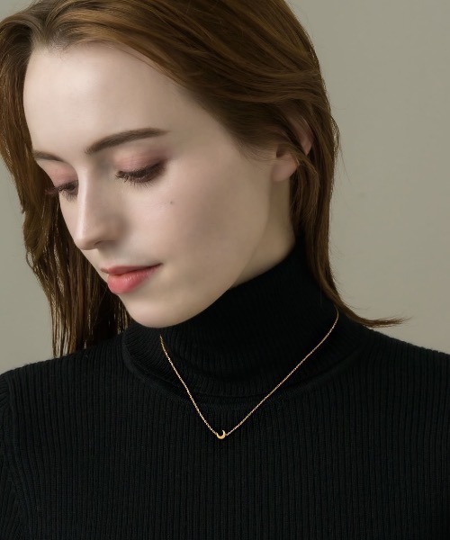 muku（ムク）の「NC/MINI MOON（ネックレス・レディース・シルバー/ゴールド・39/45）」の11枚目の写真