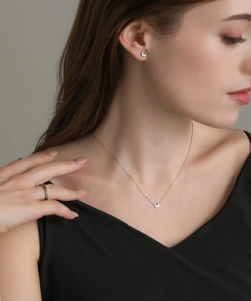 muku（ムク）の「NC/MINI MOON（ネックレス・レディース・シルバー/ゴールド・39/45）」の15枚目の写真