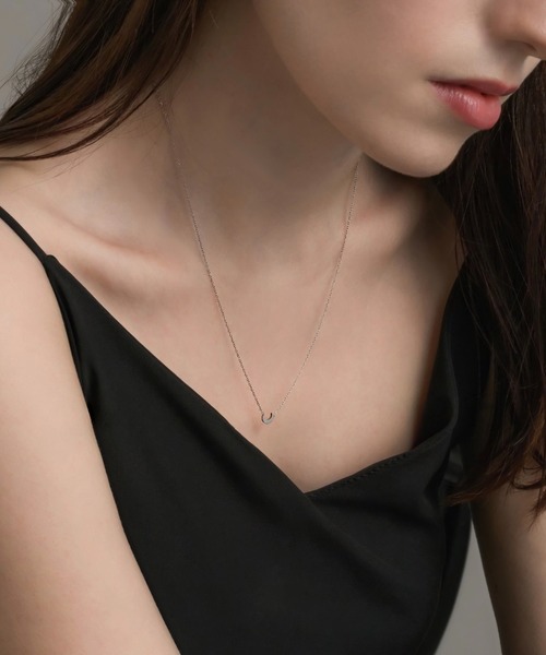 muku（ムク）の「NC/MINI MOON（ネックレス・レディース・シルバー/ゴールド・39/45）」の19枚目の写真