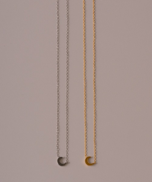 muku（ムク）の「NC/MINI MOON（ネックレス・レディース・シルバー/ゴールド・39/45）」の21枚目の写真