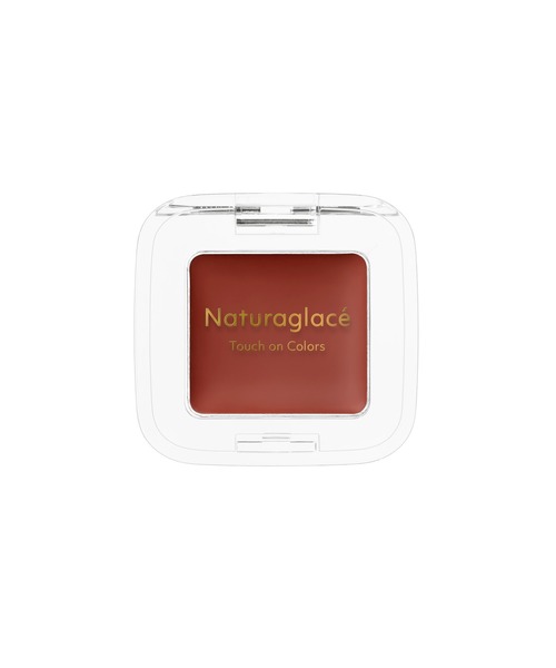 Naturaglace（ナチュラグラッセ）の「ナチュラグラッセ タッチオンカラーズ（リップ＆フェイスカラー）（口紅/リップティント/グロス・レディース・02L_ビターオレンジ/01L_フォギーレッド・FREE）」の2枚目の写真
