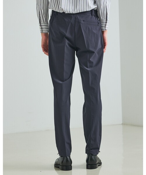 DESIGNWORKS（デザインワークス）の「【PERTEX(R) EQUILIBRIUM】テックトラウザーズ / 透湿性 / 撥水性 / セットアップ対応（スラックス・メンズ・ネイビー/チャコールグレー・48/52/44/46/50）」の5枚目の写真