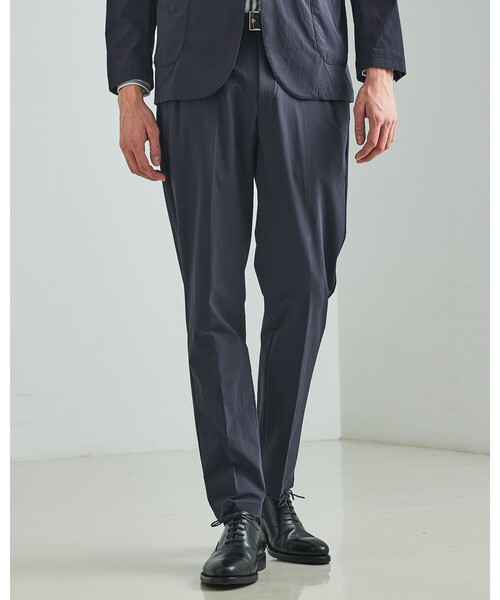 DESIGNWORKS（デザインワークス）の「【PERTEX(R) EQUILIBRIUM】テックトラウザーズ / 透湿性 / 撥水性 / セットアップ対応（スラックス・メンズ・ネイビー/チャコールグレー・48/52/44/46/50）」の10枚目の写真