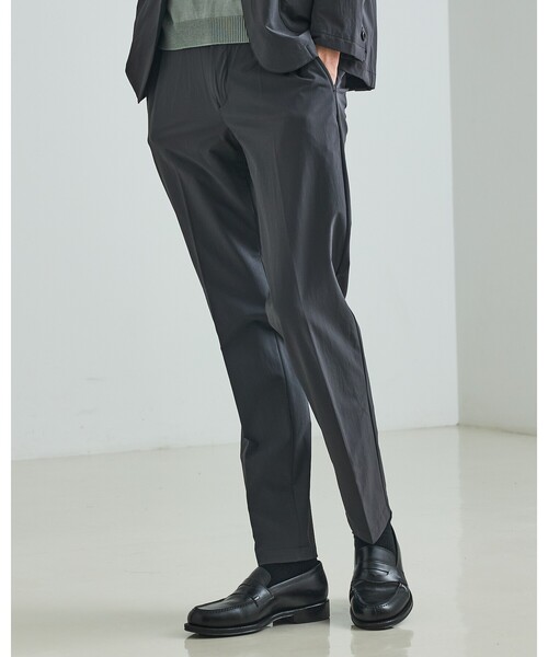 DESIGNWORKS（デザインワークス）の「【PERTEX(R) EQUILIBRIUM】テックトラウザーズ / 透湿性 / 撥水性 / セットアップ対応（スラックス・メンズ・ネイビー/チャコールグレー・48/52/44/46/50）」の13枚目の写真