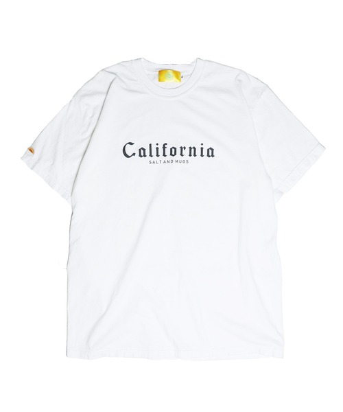 SALT&MUGS(ソルトアンドマグス)の「CALI Std Tee(Tシャツ/カットソー・メンズ・ブラック/ホワイト/イエロー・MEDIUM/LARGE/X-LARGE)」の1枚目の写真