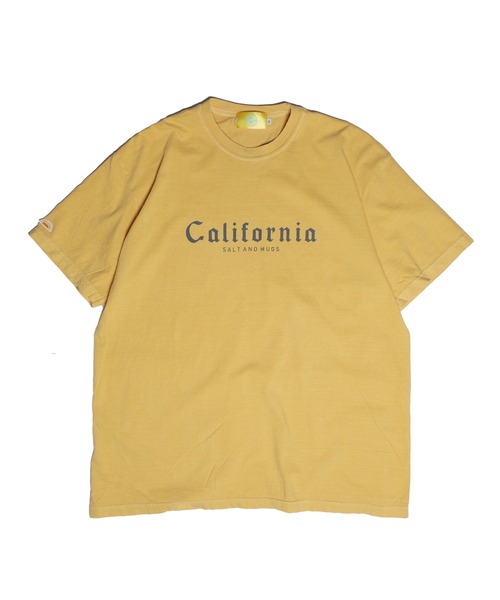 SALT&MUGS(ソルトアンドマグス)の「CALI Std Tee(Tシャツ/カットソー・メンズ・ブラック/ホワイト/イエロー・MEDIUM/LARGE/X-LARGE)」の3枚目の写真