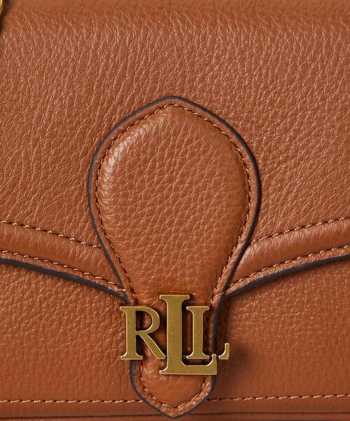 LAUREN RALPH LAUREN(ローレン ラルフ ローレン)の「ペブルド レザー Bradley クロスボディ ウォレット(ショルダーバッグ・レディース・ブラウン・ONE)」の8枚目の写真