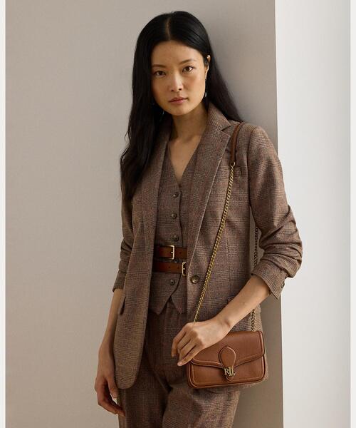 LAUREN RALPH LAUREN(ローレン ラルフ ローレン)の「ペブルド レザー Bradley クロスボディ ウォレット(ショルダーバッグ・レディース・ブラウン・ONE)」の7枚目の写真