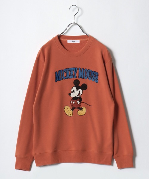 セール】Disney（ディズニー）キャラクター刺繍＆サガラ刺繍スウェット