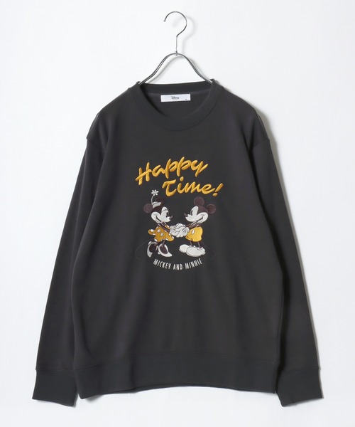 セール】Disney（ディズニー）キャラクター刺繍＆サガラ刺繍スウェット