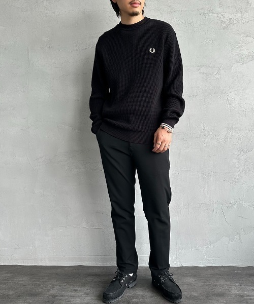 WEB限定】[FRED PERRY/フレッドペリー] ワンポイントロゴ刺繍