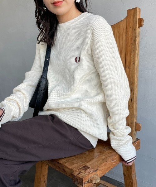 WEB先行予約】[FRED PERRY/フレッドペリー] ワンポイントロゴ