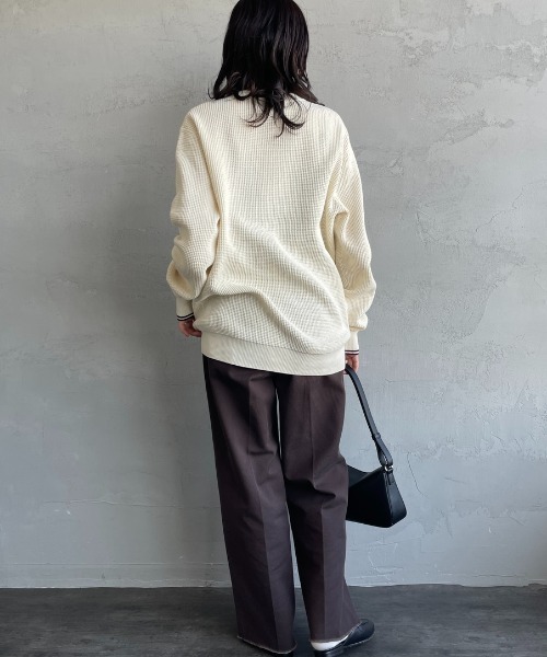 希少 人気モデル フレッドペリー 刺繍 ロゴ ワッフル 厚手 カーディガン 希少 人気モデル フレッドペリー 刺繍 ロゴ ワッフル 厚手