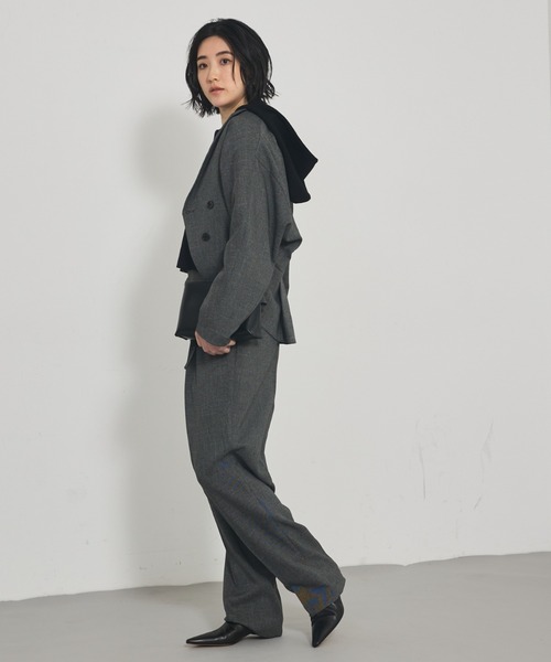 qualite カリテ ツイードセットアップ