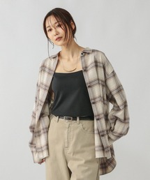 GLOBAL WORK | ネルチェックシャツ/長袖/580833(シャツ/ブラウス)