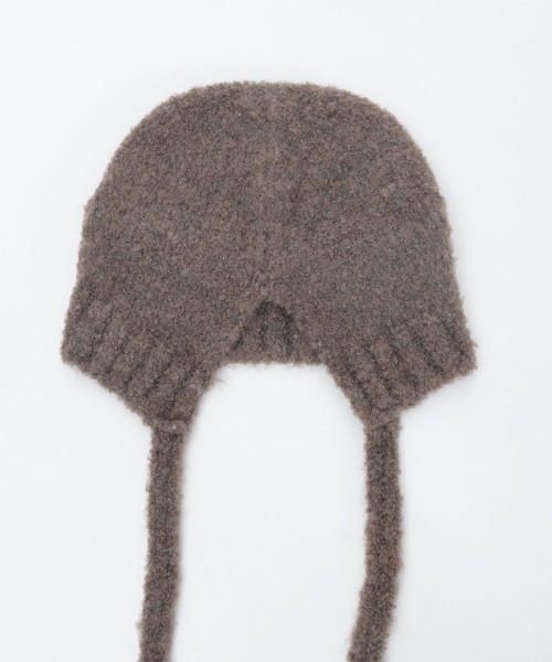 axes femme POETIQUE(アクシーズファムポエティック)の「紐付きくまミミニットキャップ(ニットキャップ/ビーニー・レディース・ホワイト/ブラウン/ブラック・FREE)」の13枚目の写真