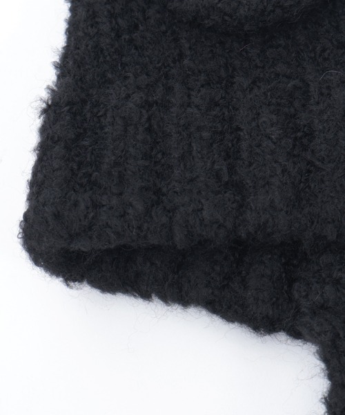 axes femme POETIQUE(アクシーズファムポエティック)の「紐付きくまミミニットキャップ(ニットキャップ/ビーニー・レディース・ホワイト/ブラウン/ブラック・FREE)」の20枚目の写真