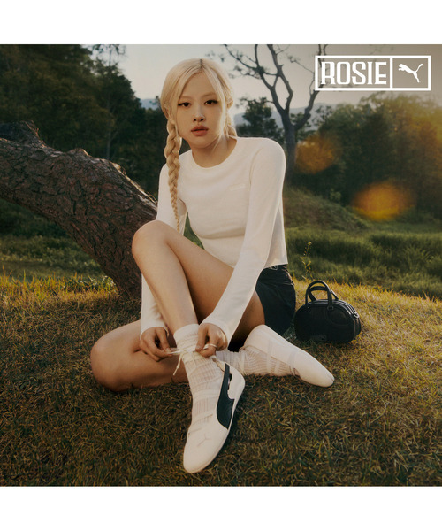 PUMA(プーマ)の「PUMA プーマ ウィメンズ PUMA x ROSE SPEEDCAT BALLET / スピードキャット バレエ SD スニーカー(スニーカー・レディース・ホワイト×ブラック・25.5cm/26.0cm/24.5cm/25.0cm/23.0cm/23.5cm/24.0cm/22.0cm/22.5cm)」の3枚目の写真