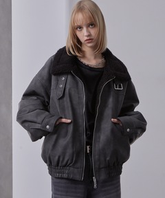 セール】NOMA t.d.*NEEDLES Faux Lether Riders JK（その他アウター
