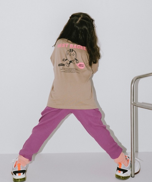 and D. petit main(アンドディープティマイン)の「【365D.】防汚ムジリブレギンス(レギンス/スパッツ・キッズ・ダークグリーン/マスタード/スモークピンク/チャコール/プラム・100cm/120cm/140cm/110cm/130cm/90cm)」の11枚目の写真