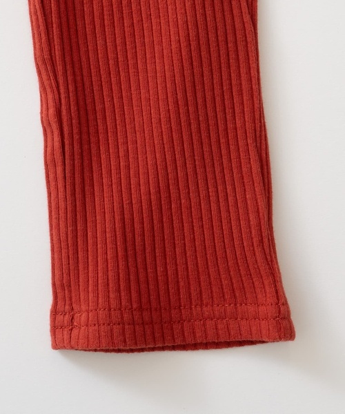 and D. petit main(アンドディープティマイン)の「【365D.】防汚ムジリブレギンス(レギンス/スパッツ・キッズ・ダークグリーン/マスタード/スモークピンク/チャコール/プラム・100cm/120cm/140cm/110cm/130cm/90cm)」の14枚目の写真