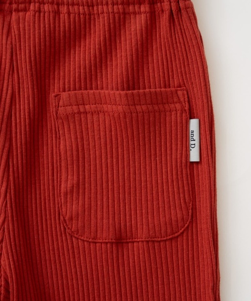 and D. petit main(アンドディープティマイン)の「【365D.】防汚ムジリブレギンス(レギンス/スパッツ・キッズ・ダークグリーン/マスタード/スモークピンク/チャコール/プラム・100cm/120cm/140cm/110cm/130cm/90cm)」の15枚目の写真