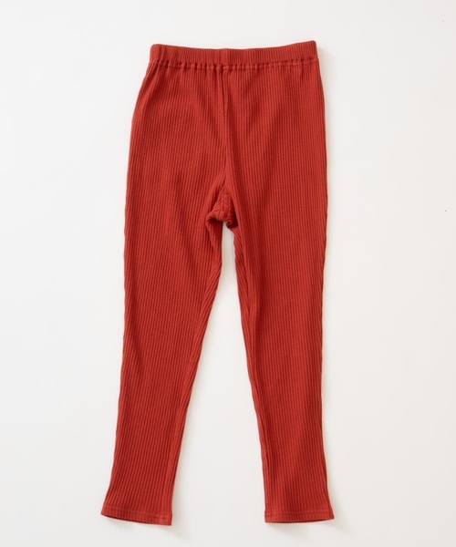 and D. petit main(アンドディープティマイン)の「【365D.】防汚ムジリブレギンス(レギンス/スパッツ・キッズ・ダークグリーン/マスタード/スモークピンク/チャコール/プラム・100cm/120cm/140cm/110cm/130cm/90cm)」の18枚目の写真