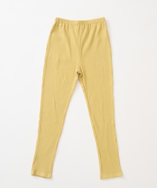 and D. petit main(アンドディープティマイン)の「【365D.】防汚ムジリブレギンス(レギンス/スパッツ・キッズ・ダークグリーン/マスタード/スモークピンク/チャコール/プラム・100cm/120cm/140cm/110cm/130cm/90cm)」の19枚目の写真