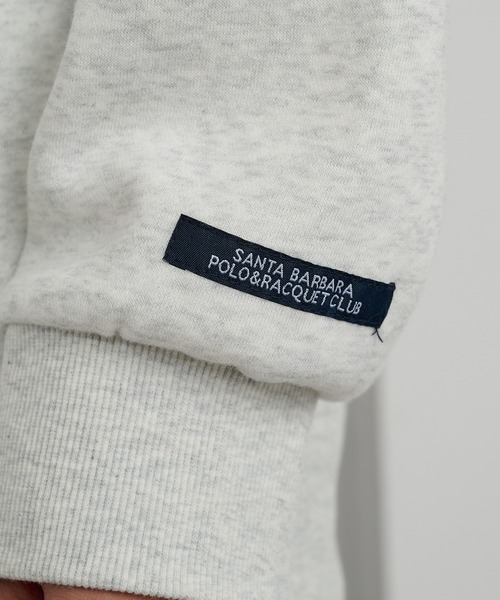 Santa Barbara Polo & Racquet Club(サンタ・バーバラ・ポロ & ラケット・クラブ)の「【SANTA BARBARA】T/C 両面起毛トレーナー(スウェット・メンズ・サックスブルー/ブラック/チャコールグレー/オートミール・M/LL/L)」の9枚目の写真