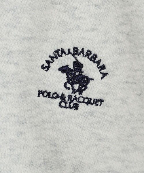 Santa Barbara Polo & Racquet Club(サンタ・バーバラ・ポロ & ラケット・クラブ)の「【SANTA BARBARA】T/C 両面起毛トレーナー(スウェット・メンズ・サックスブルー/ブラック/チャコールグレー/オートミール・M/LL/L)」の8枚目の写真