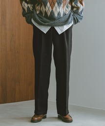 RAGEBLUE | ツイル/ワンタックワイドテーパードスラックス(スラックス)